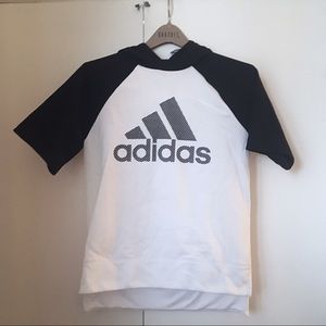 Adidas Short Sleeved Hoodie